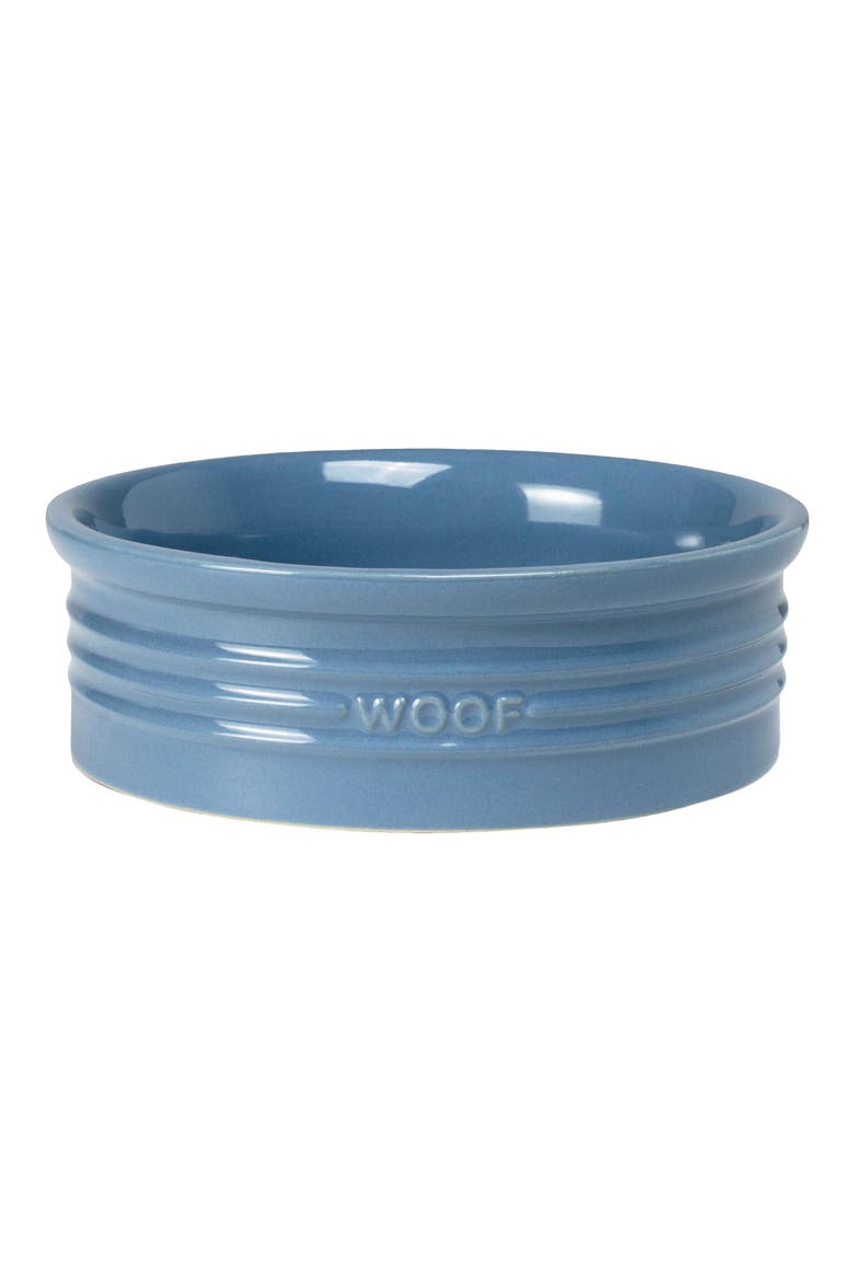 Woof Small Pet Bowl, Main, color, BLUE