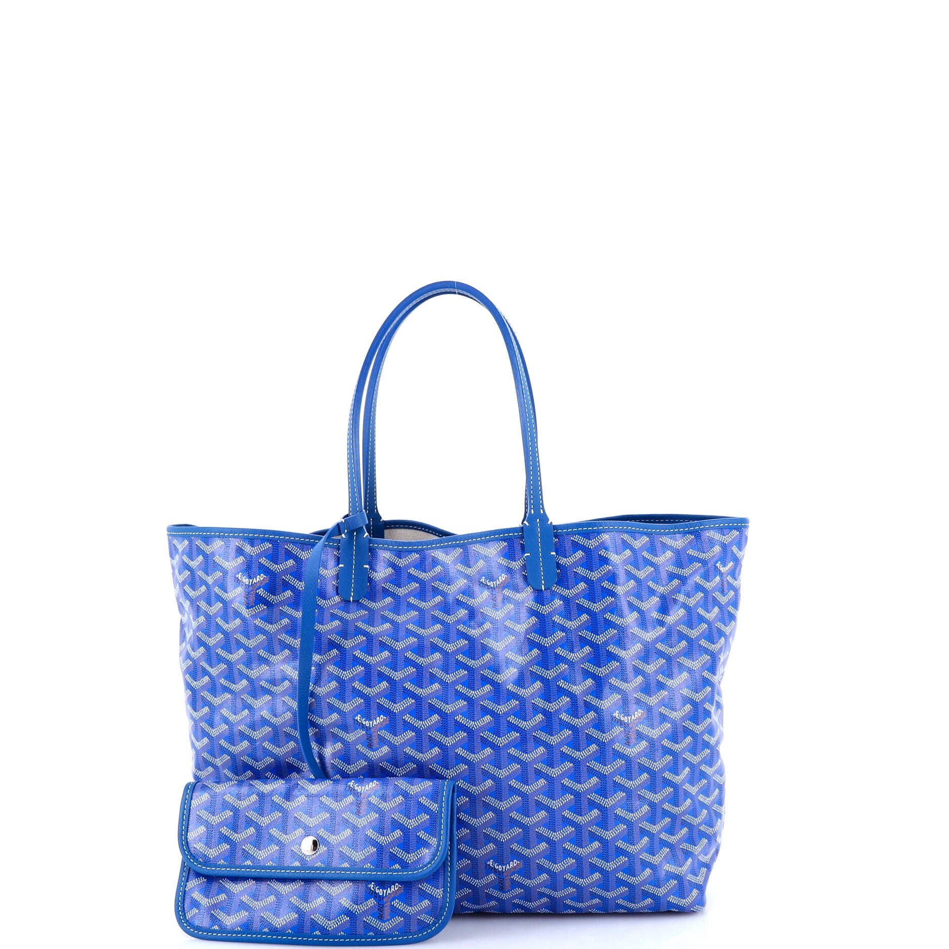 Pre-Owned Goyard Saint Louis Tote Coated Canvas PM, Alternate, color, 