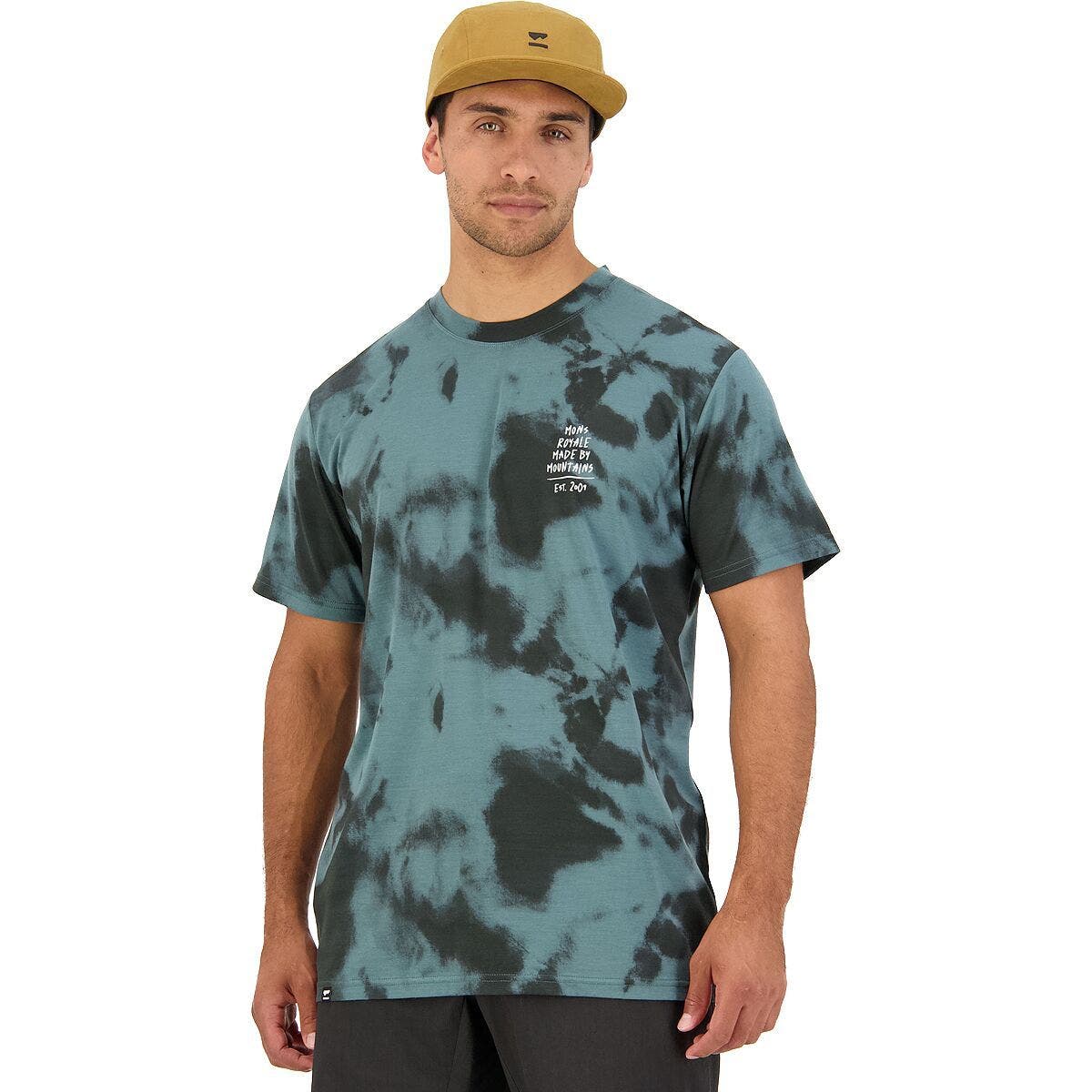 Mons Royale Icon Tie-dyed T-shirt