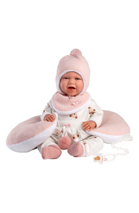 Mackenzie 16.5-Inch Laughing Articulated Newborn Doll