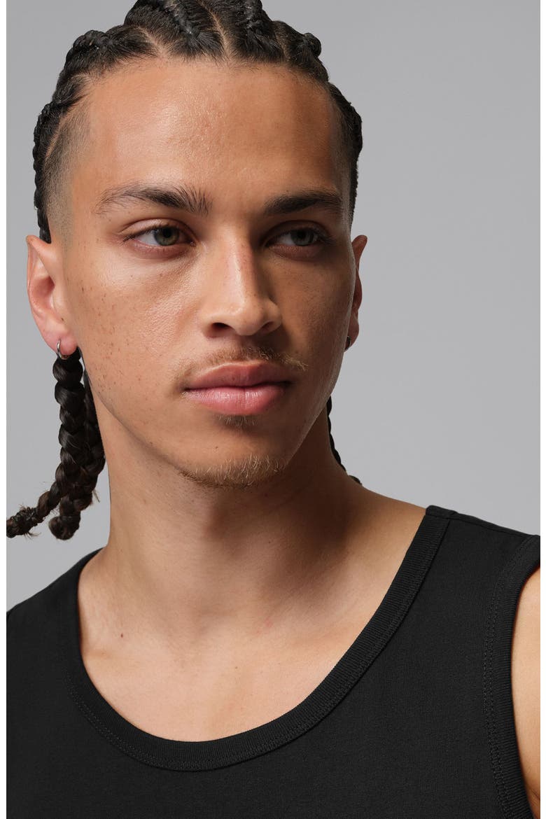 Jordan Brooklyn Graphic Tank, Alternate, color, BLACK