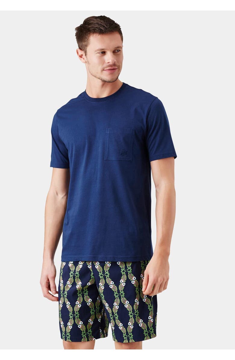 Vilebrequin Men's Jersey Organic Cotton Solid T-Shirt, Main, color,