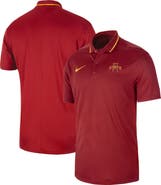 Nike Men's Nike  Cardinal Iowa State Cyclones 2023 Sideline Coaches Performance Polo