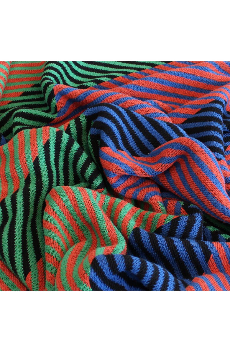 DITTOHOUSE Optical Movement Throw Blanket, Alternate, color, 