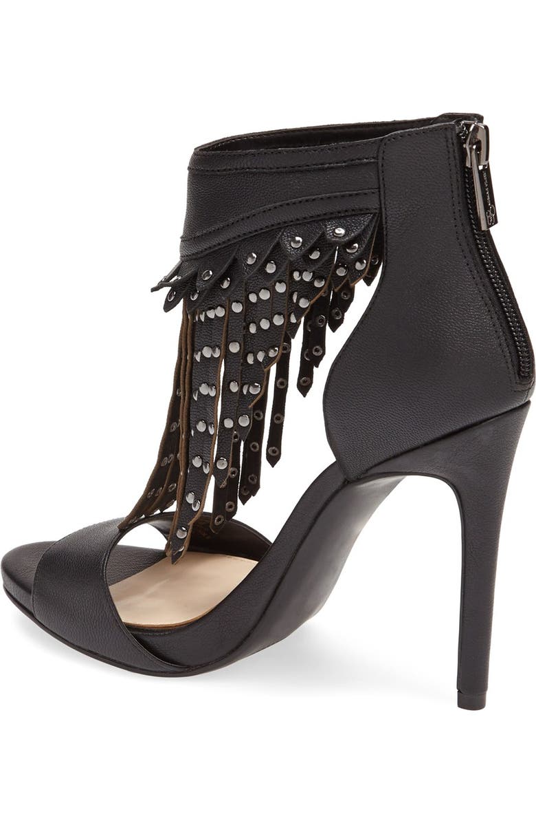 Jessica Simpson 'Reiko' Studded Fringe Sandal, Alternate, color,