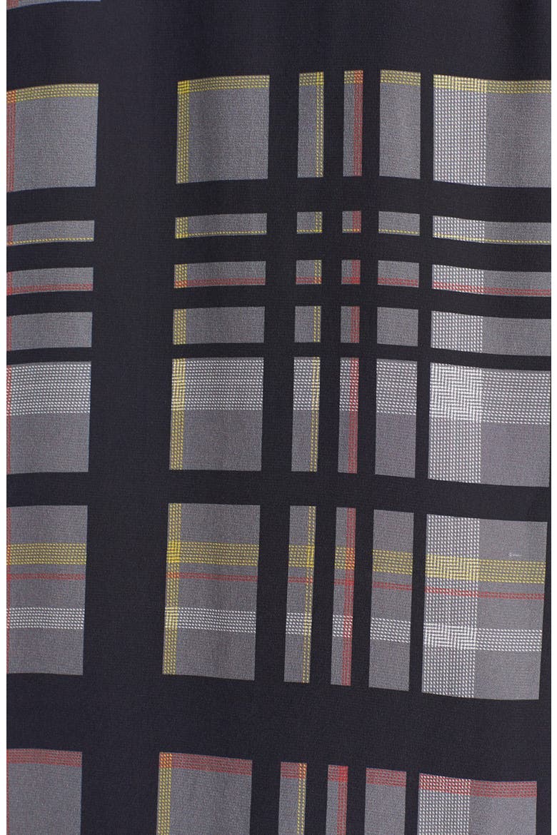 'Reese' Silk Shirt, Alternate, color, BLACK MULTI