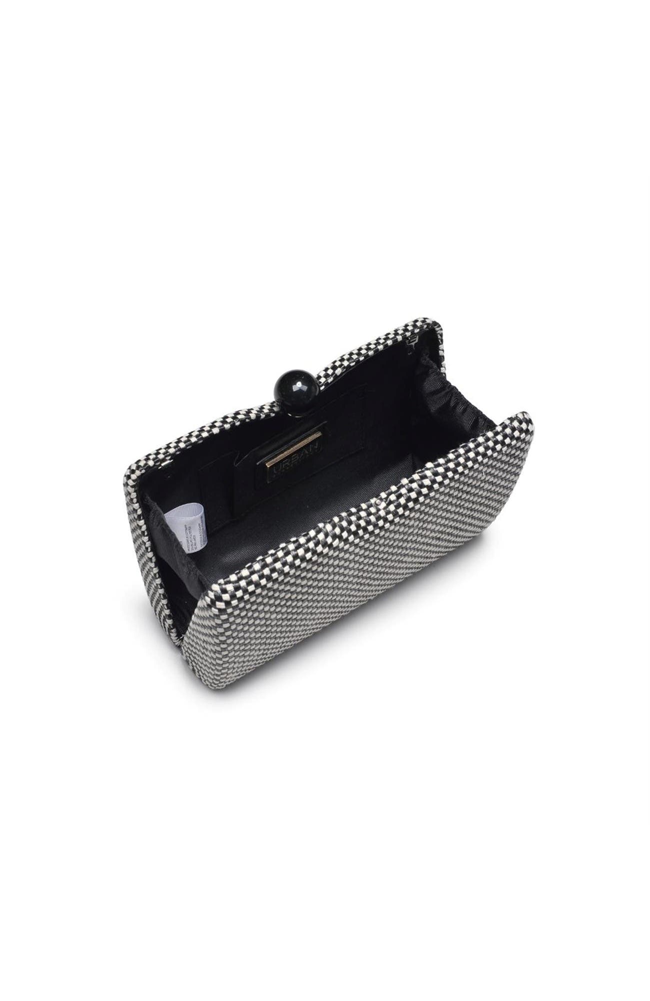 Marissa Evening Bag, Alternate, color, Black Ivory