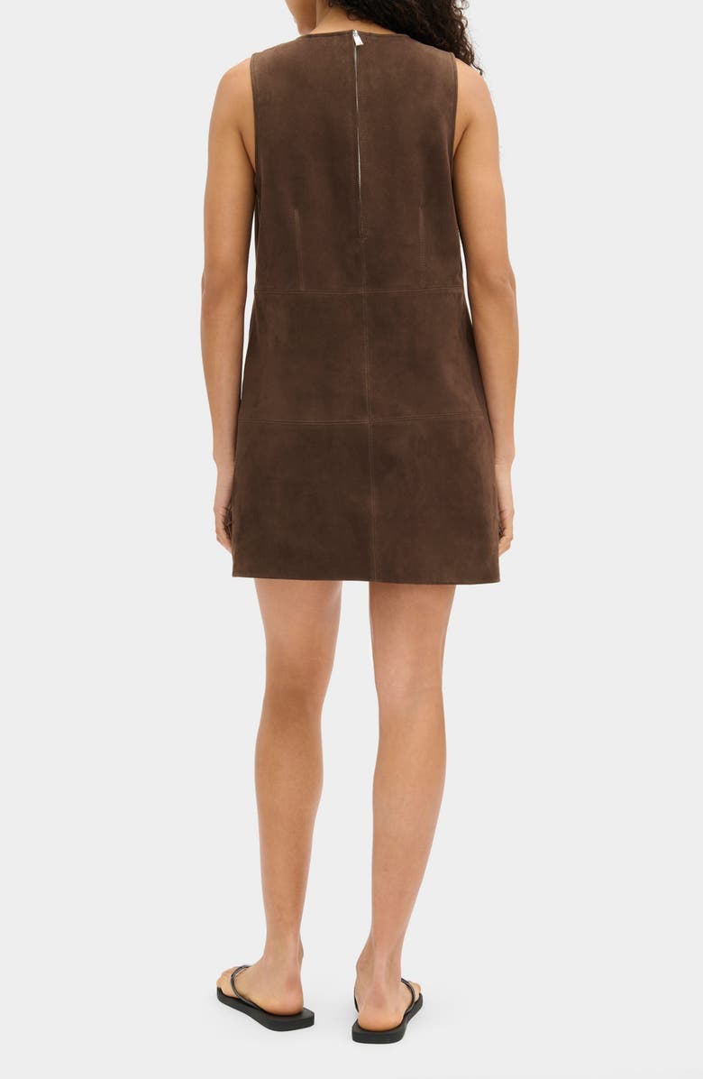 ALIGNE Piper Sleeveless Shift Dress, Alternate, color, Brown