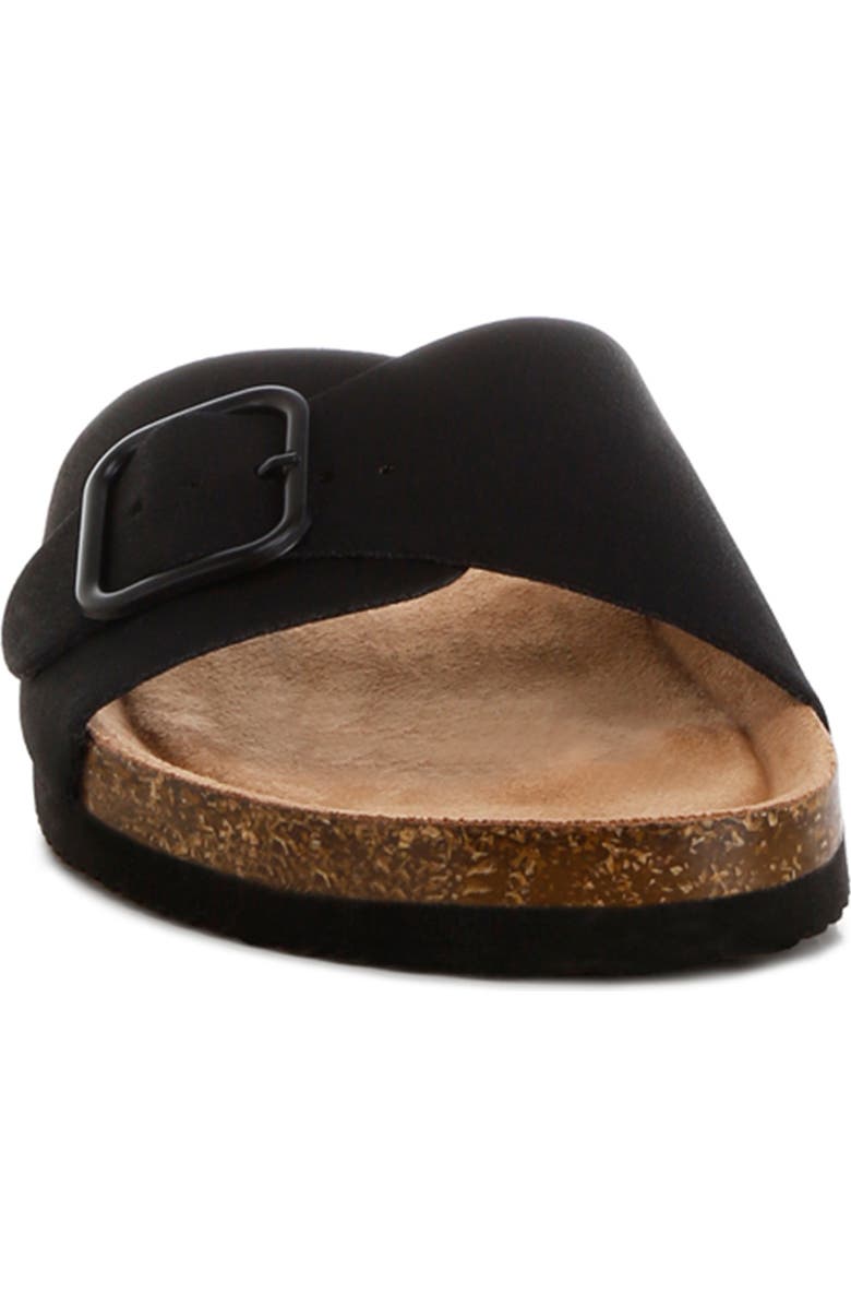 LONDON RAG Aranda Buckle Slide Sandal, Alternate, color, Black