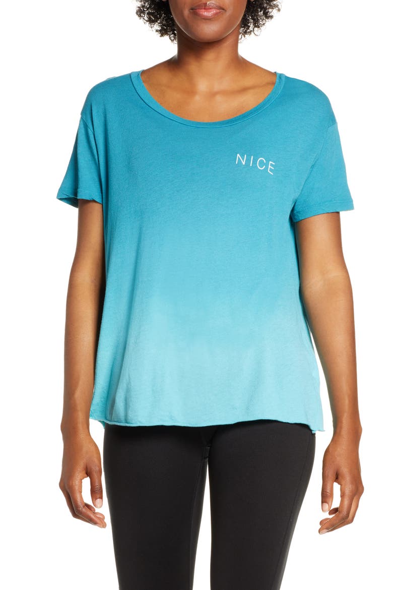Dakota Nice Graphic Tee, Main, color, VIVID BLUE