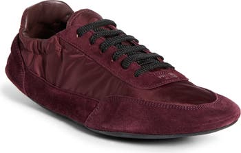 Prada Collapse Mixed Media Low Top Sneaker (Women) | Nordstrom