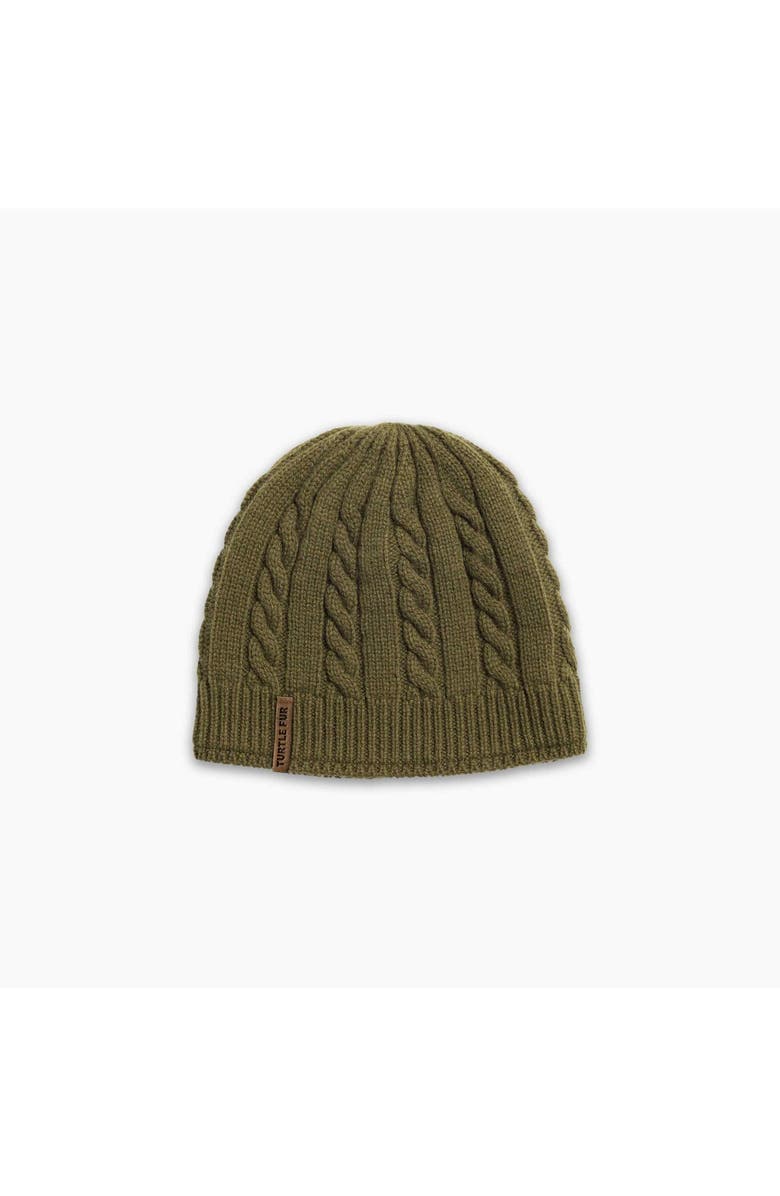 Turtle Fur Wesley Winter Hat, Main, color, Olive