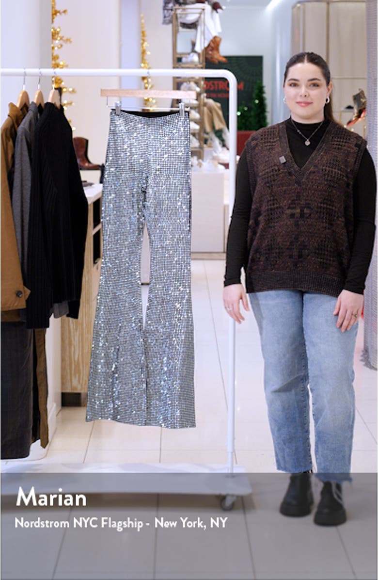 Crystal Pull-On Flare Pants, sales video thumbnail