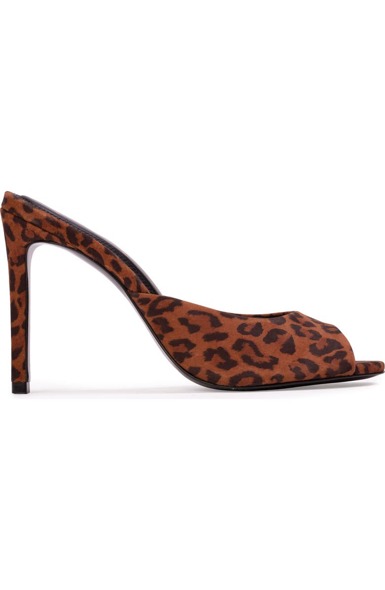 BLACK SUEDE STUDIO Alessia Leopard Pump, Main, color, Leopard Nubuck