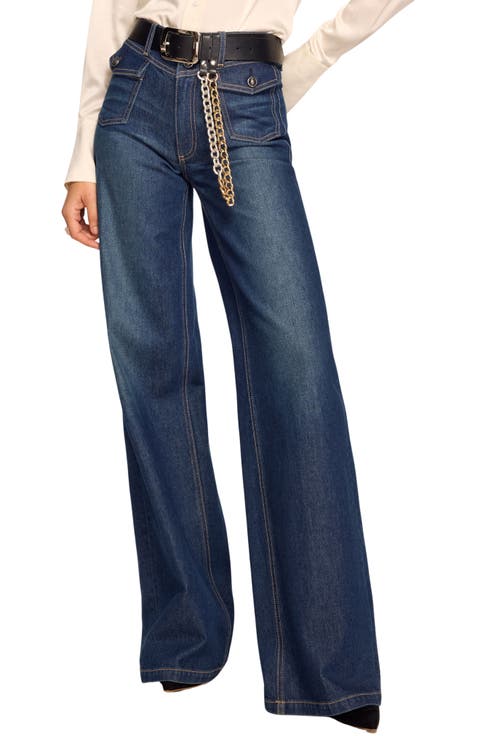 Ciara High Waist Bootcut Jeans