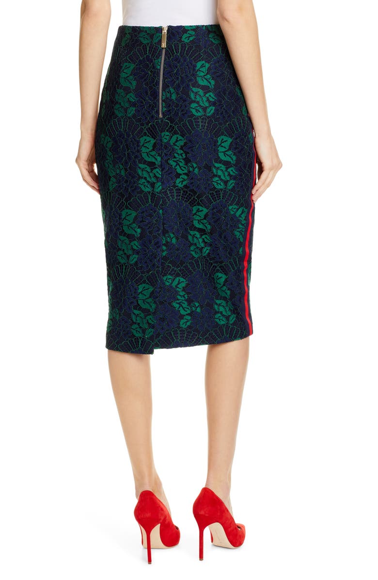 Ted Baker London Lace Pencil Skirt, Alternate, color, 
