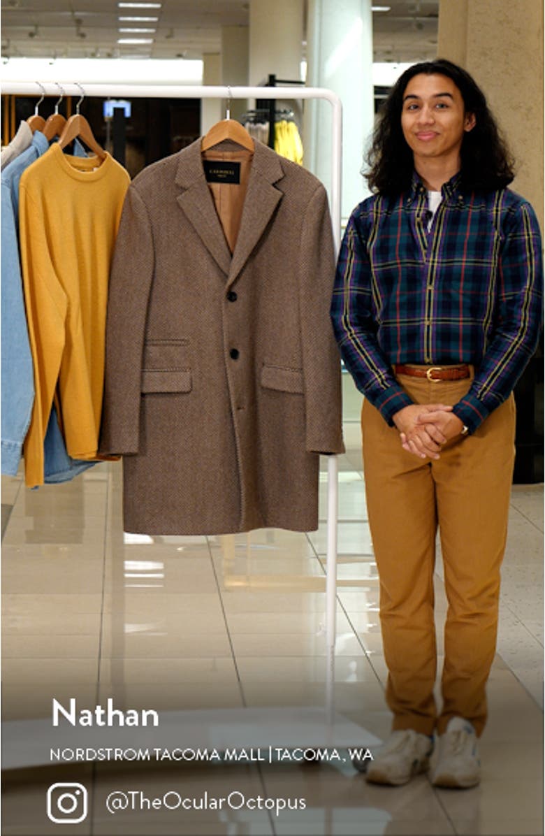 Sherwood Wool Blend Topcoat, sales video thumbnail