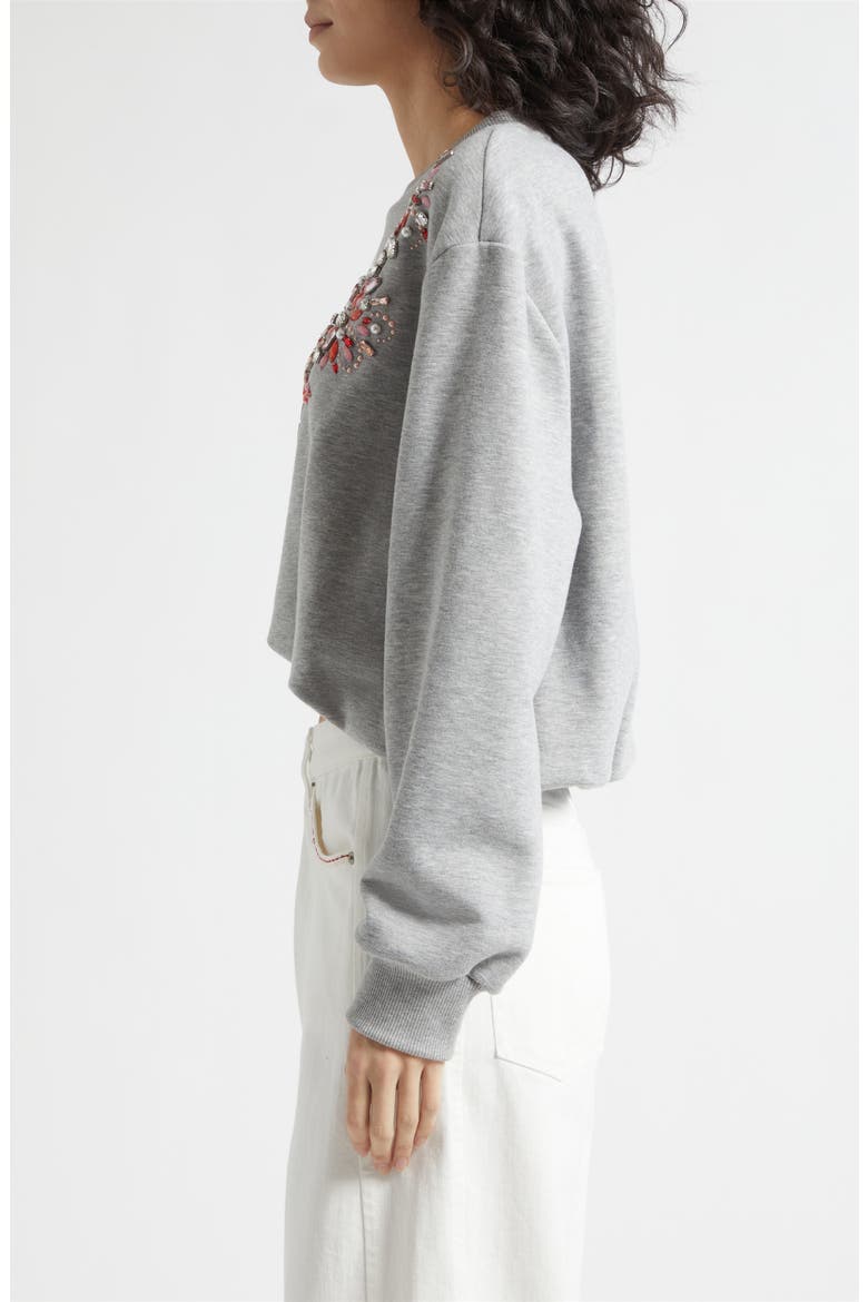 Twilight Spark Davini Sweatshirt, Alternate, color, HEATHER GREY