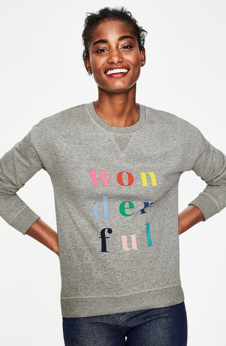 Boden Arabella Sweatshirt, Alternate, color, 