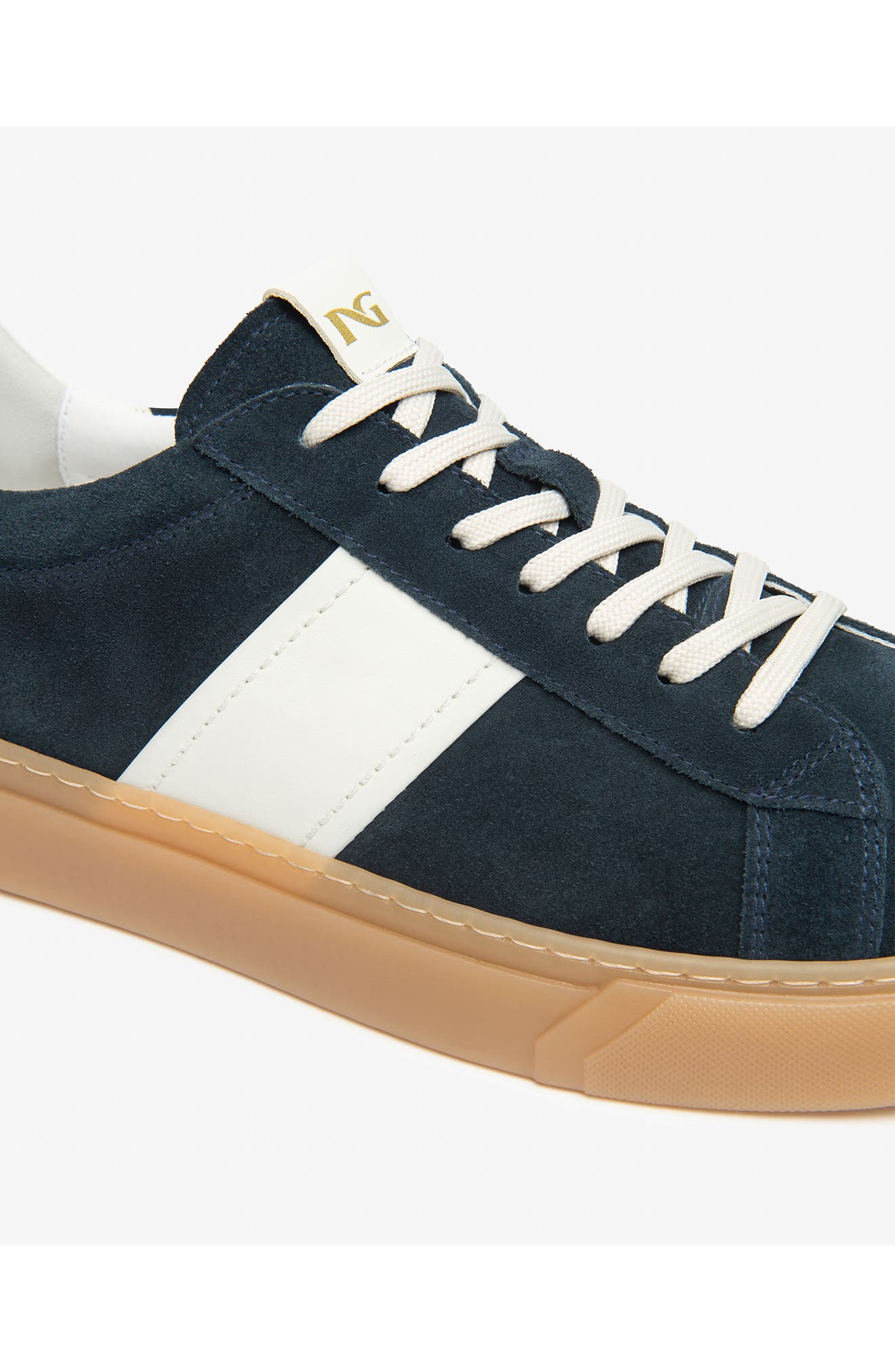 NeroGiardini Low Top Sneaker, Alternate, color, Navy