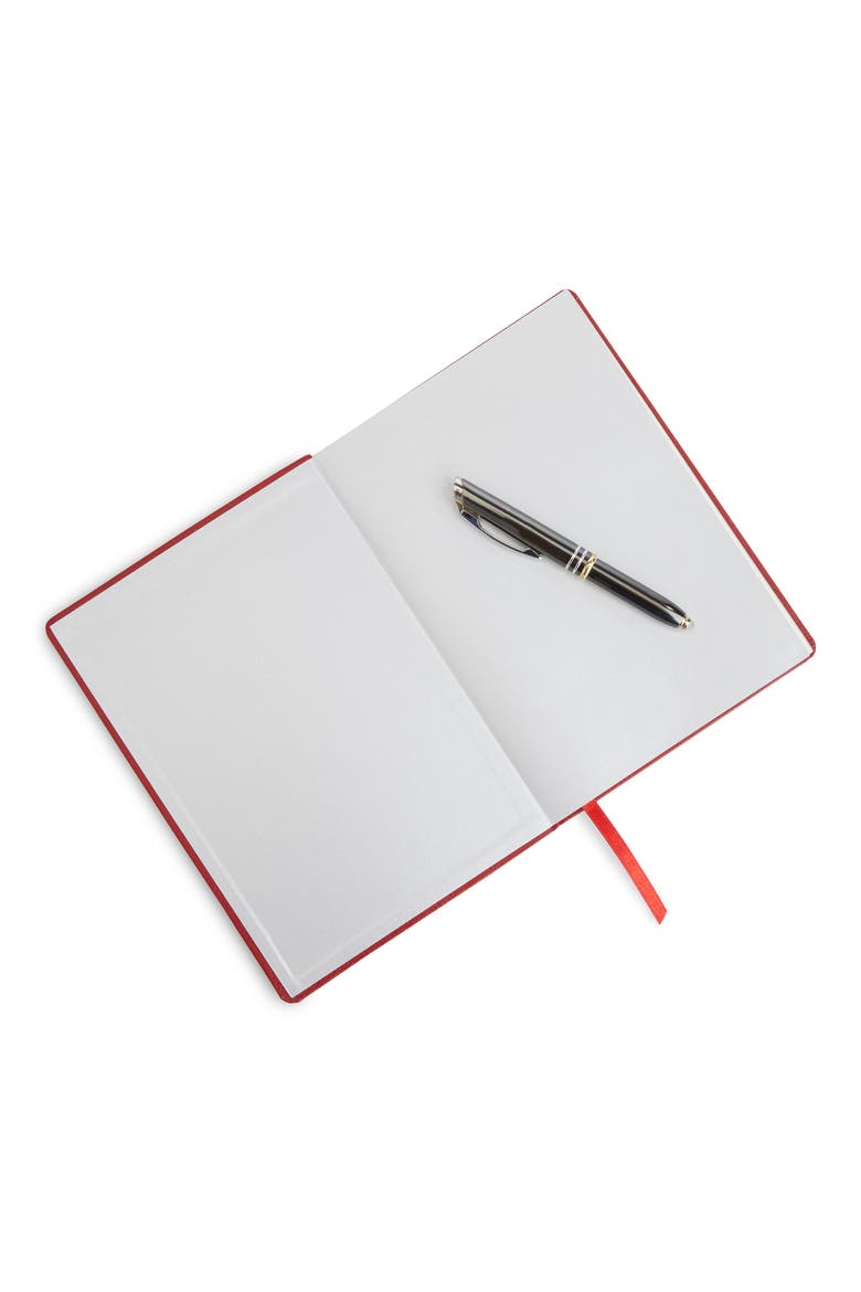 Contemporary Leather Journal, Alternate, color, RED