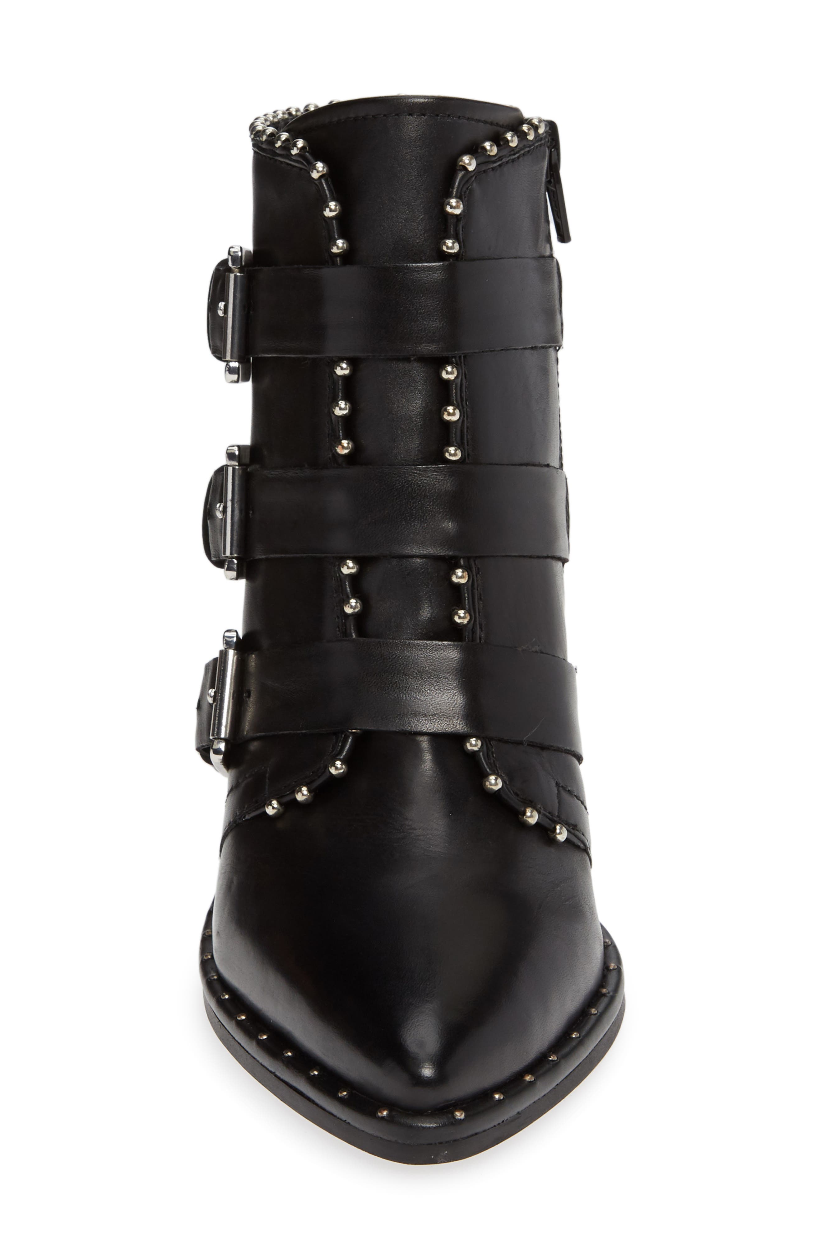 Humble Bootie, Alternate, color, BLACK LEATHER