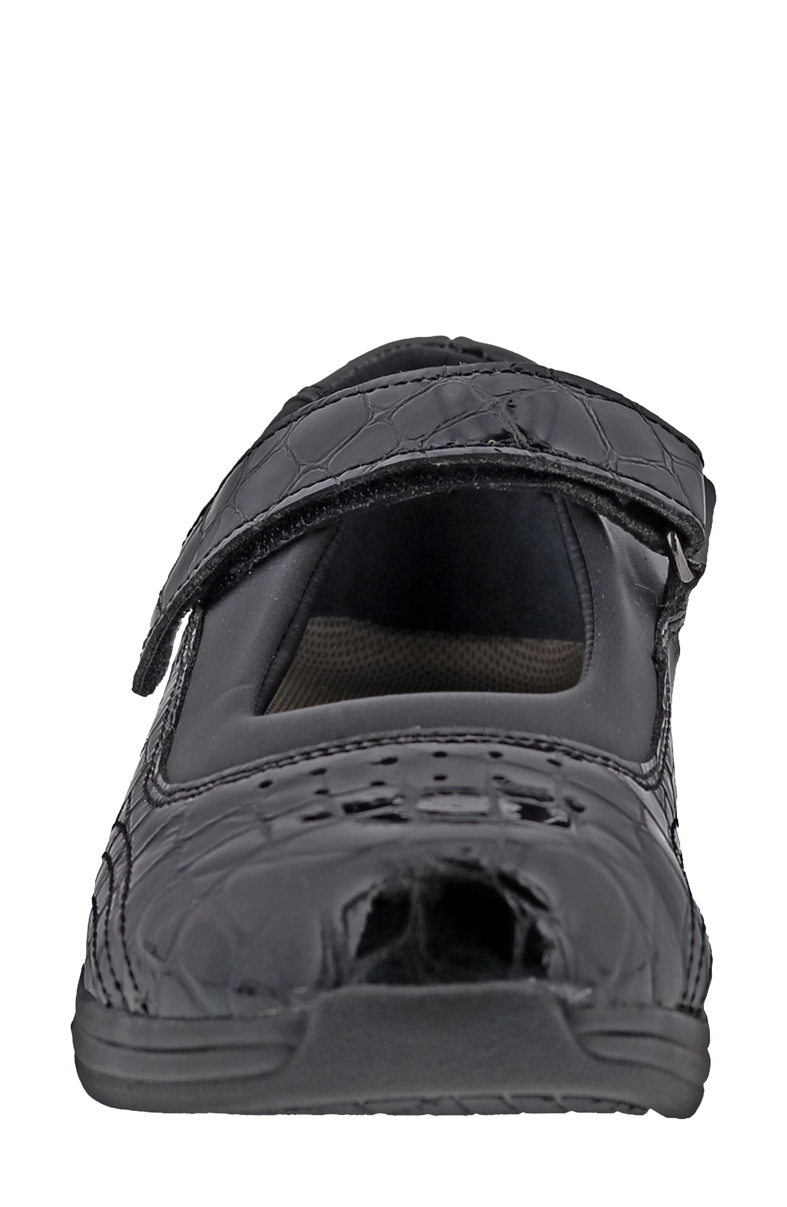 Rose Mary Jane Sneaker - Multiple Widths Available, Alternate, color, BLACK CROC