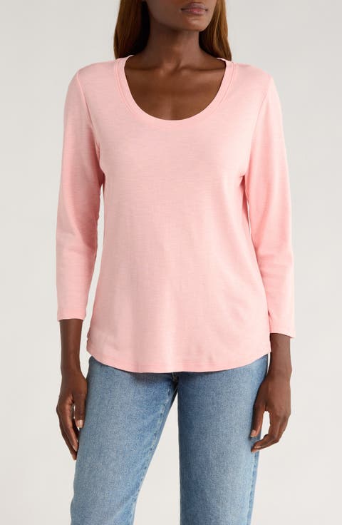 Ashby Isles Scoop Neck Cotton T-Shirt