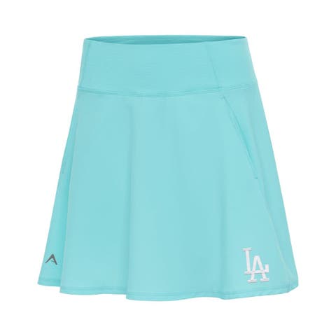 Women's Antigua  Powder Blue Los Angeles Dodgers Chip Skort
