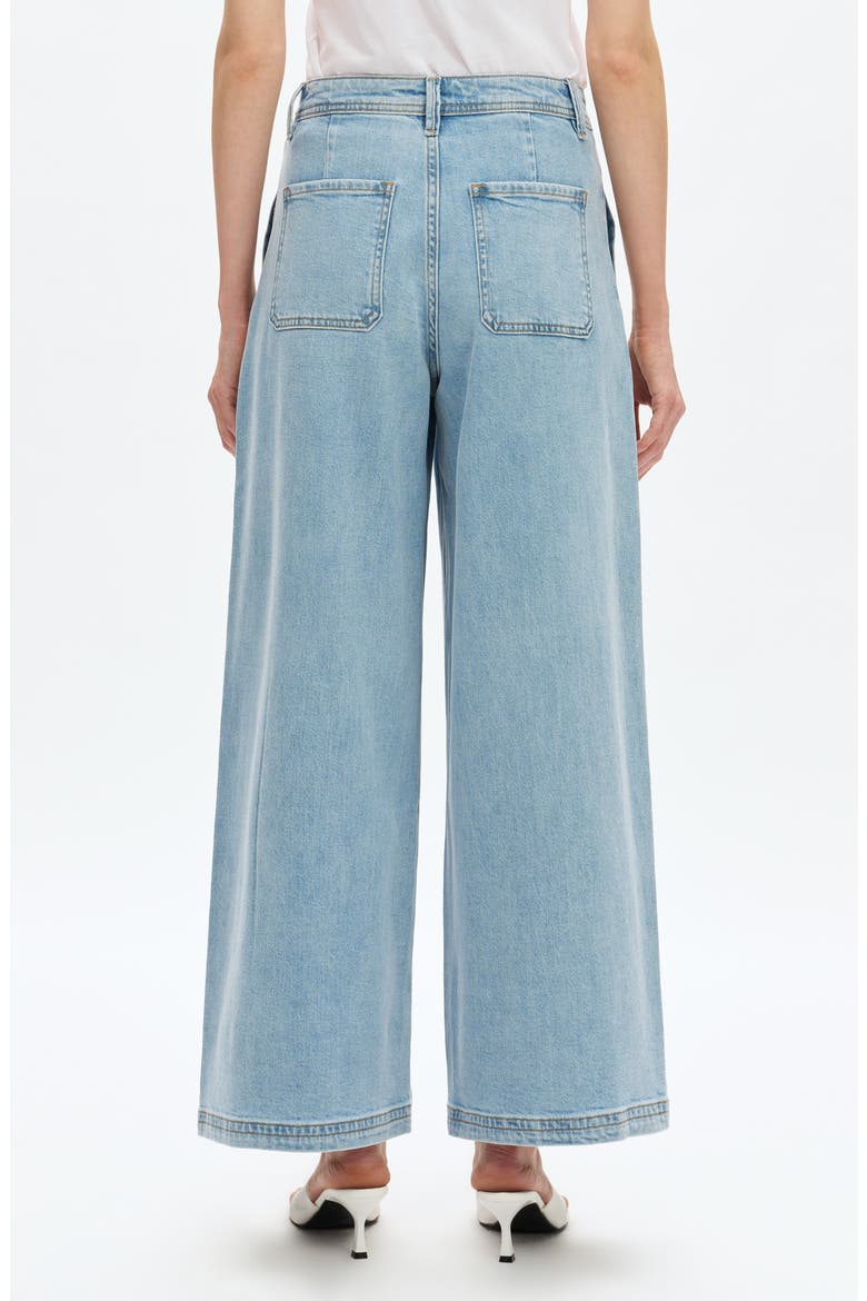 Zephyrine High Waist Wide Leg Jeans, Alternate, color, LIGHT BLUE