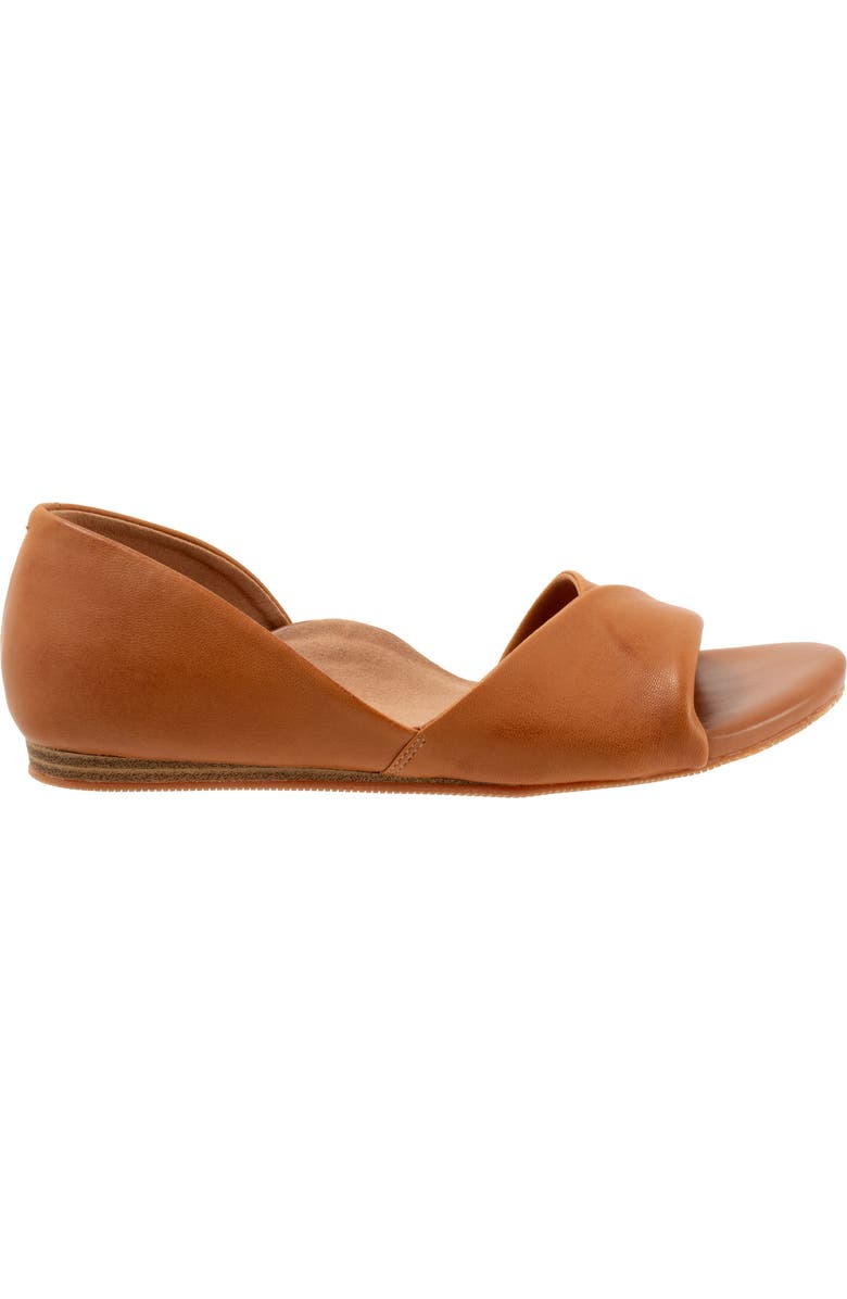 SoftWalk<sup>®</sup> Cypress Open Toe Flat, Alternate, color, Luggage