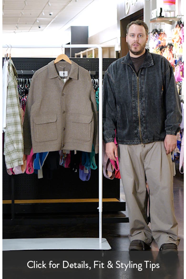 Felted Wool Blend Jacket video