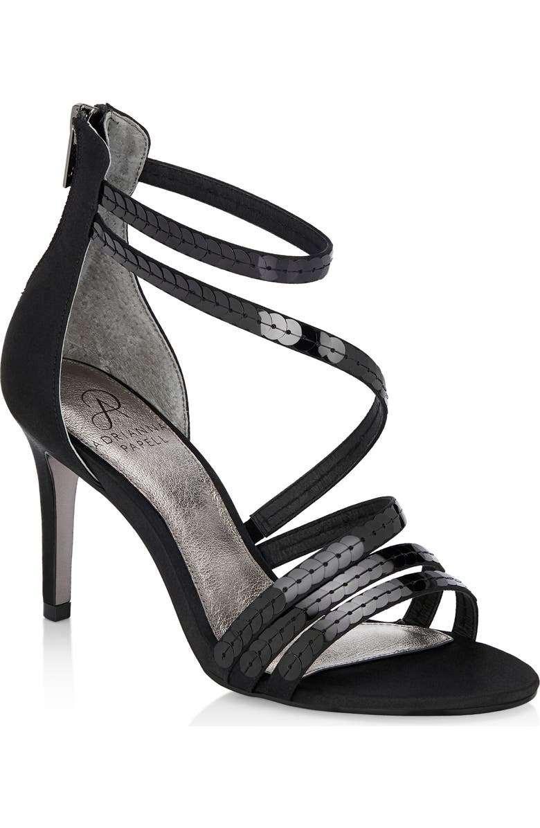 Adrianna Papell Alexi Sequin Strappy Sandal, Main, color,