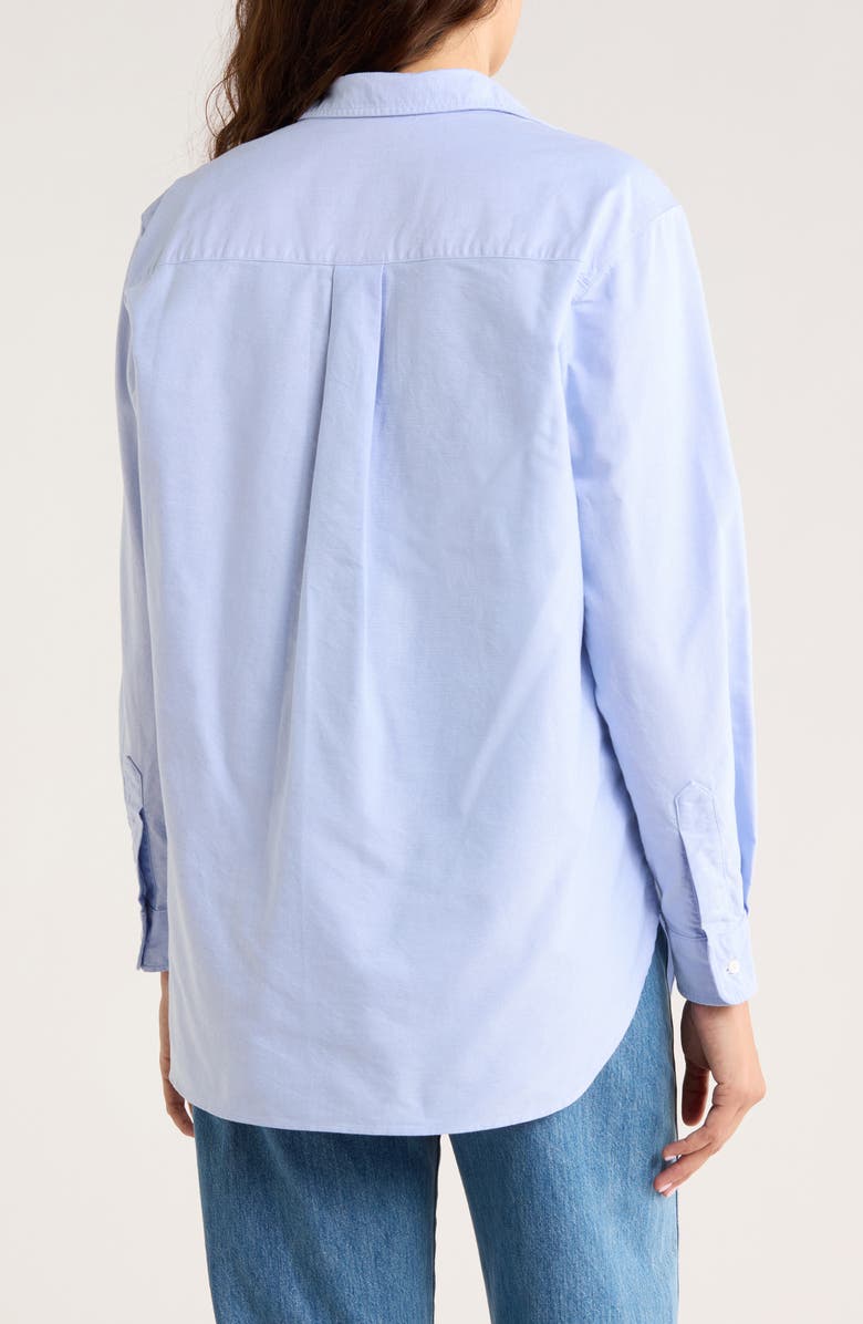 Frank & Eileen Joedy Boyfriend Button-Up Shirt, Alternate, color, Light Blue