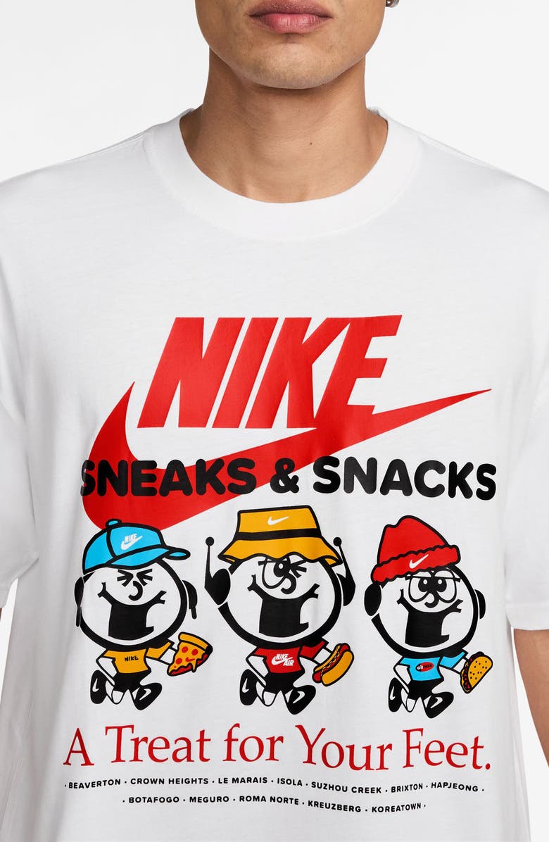 Nike Sportswear Max90 Cotton Graphic T-Shirt, Alternate, color,