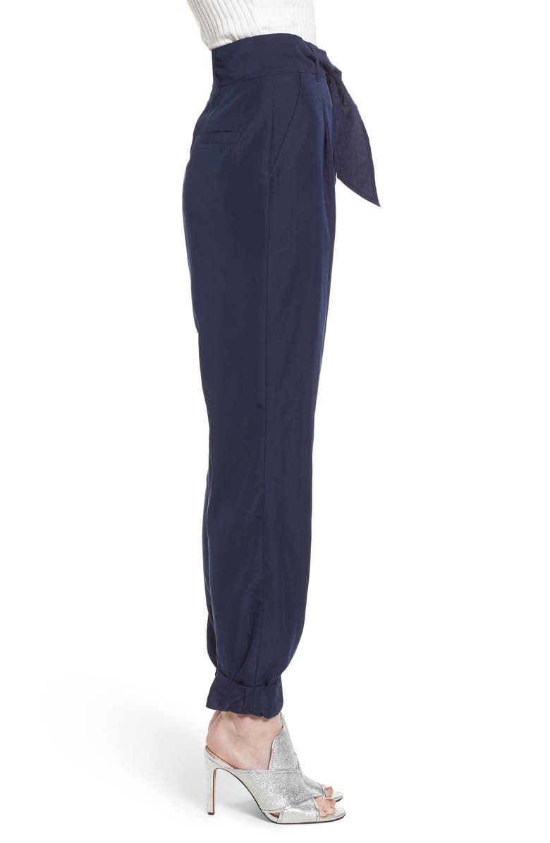 Leith Tie Waist Pants, Alternate, color, 