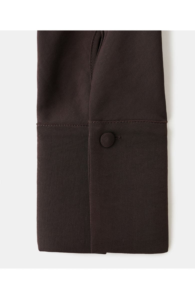 MANGO Belted Long Sleeve Midi Dress, Alternate, color, 