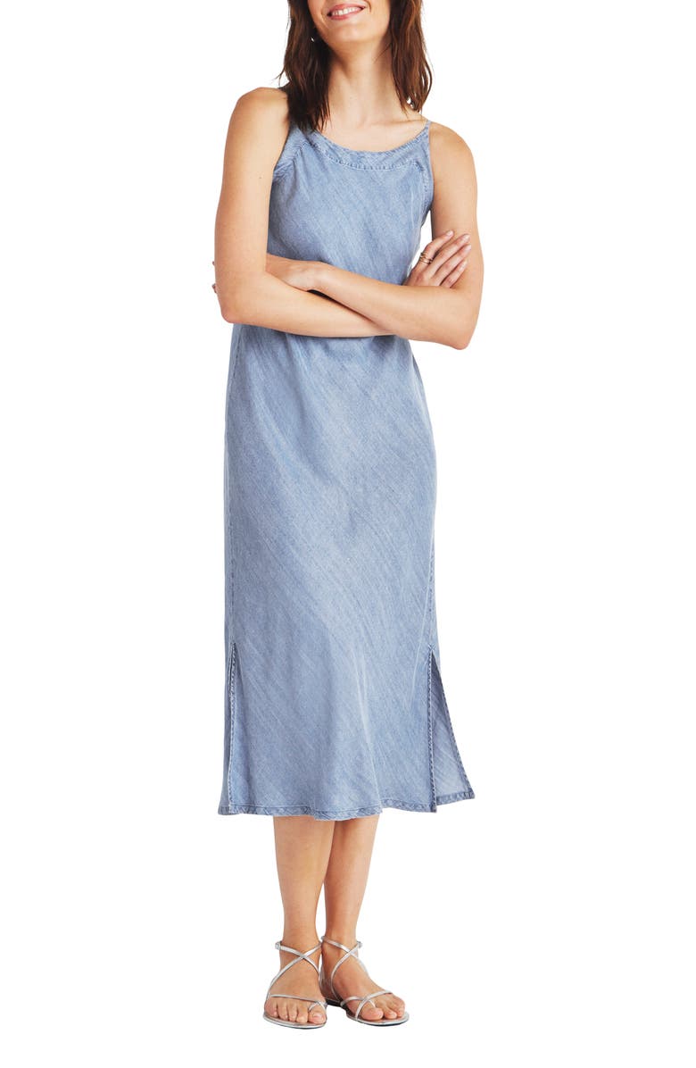 Splendid Breeze Indigo Dress, Main, color, 