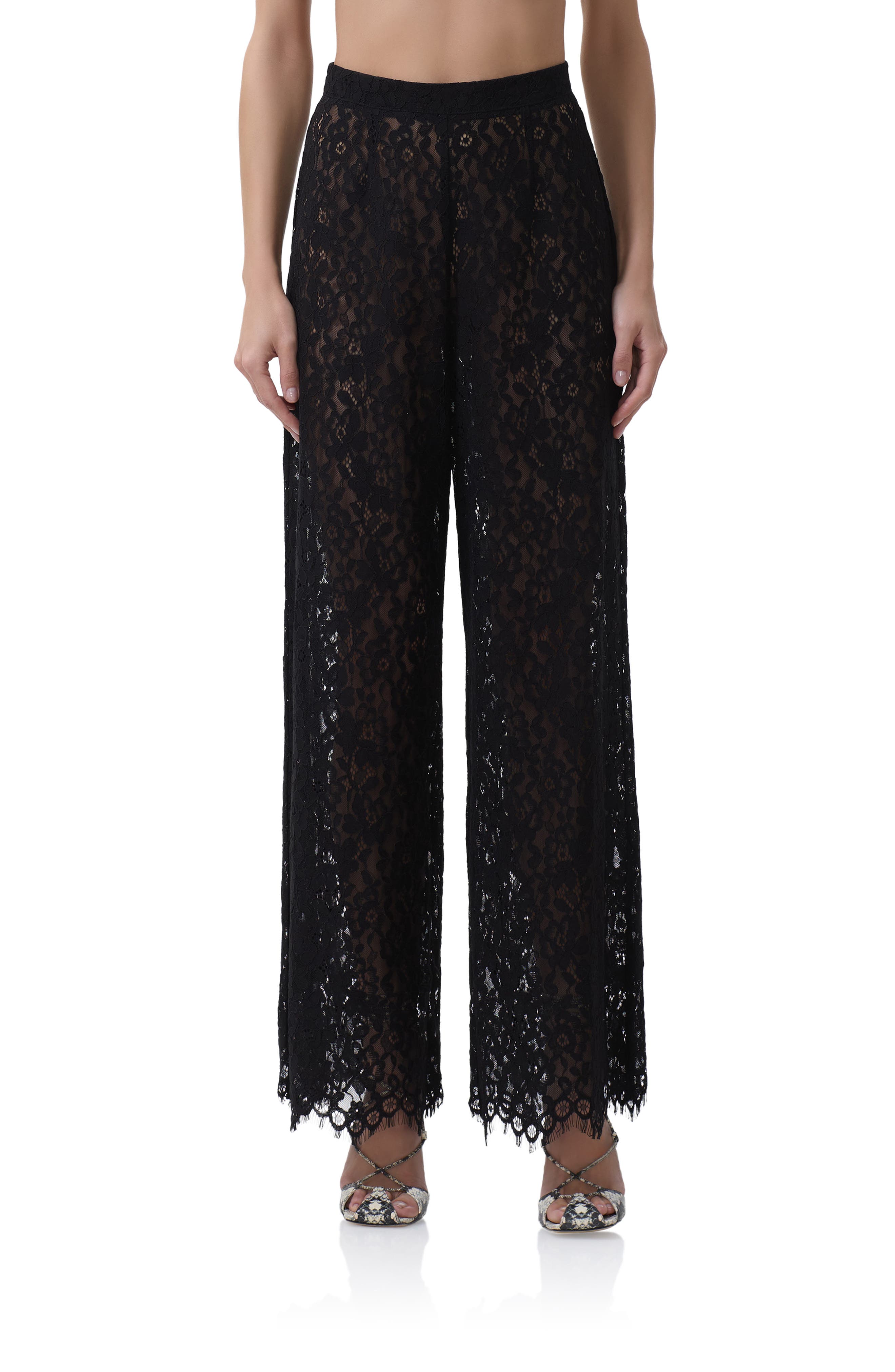 AFRM Pamela Sheer Lace Pants