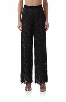 AFRM Pamela Sheer Lace Pants