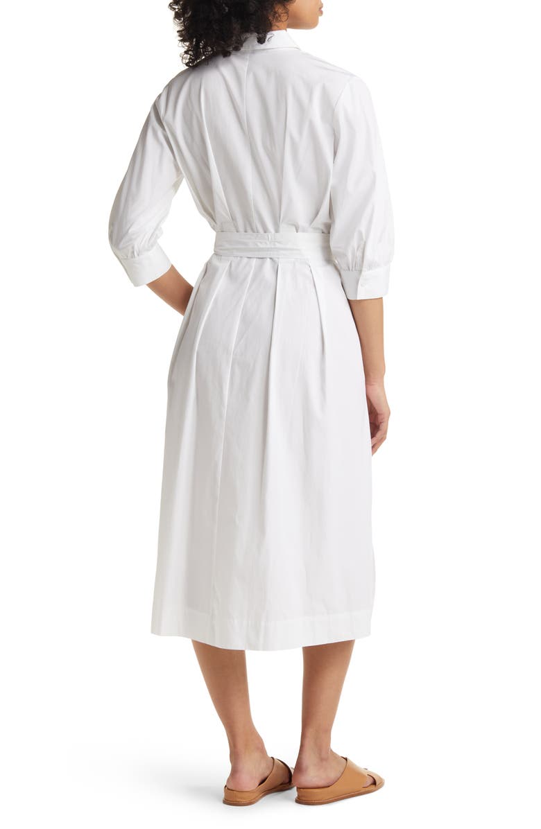 Nordstrom Poplin Long Sleeve Shirtdress, Alternate, color,