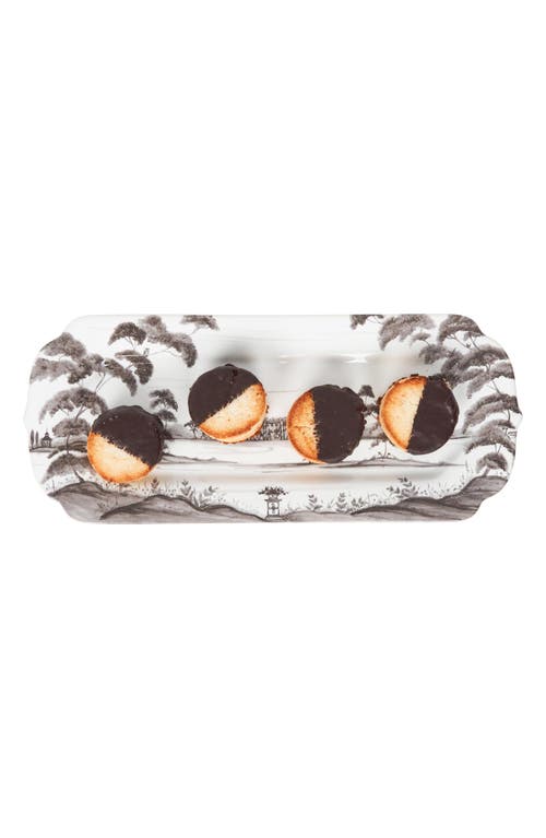 Juliska Country Estate Hostess Tray In Flint Grey