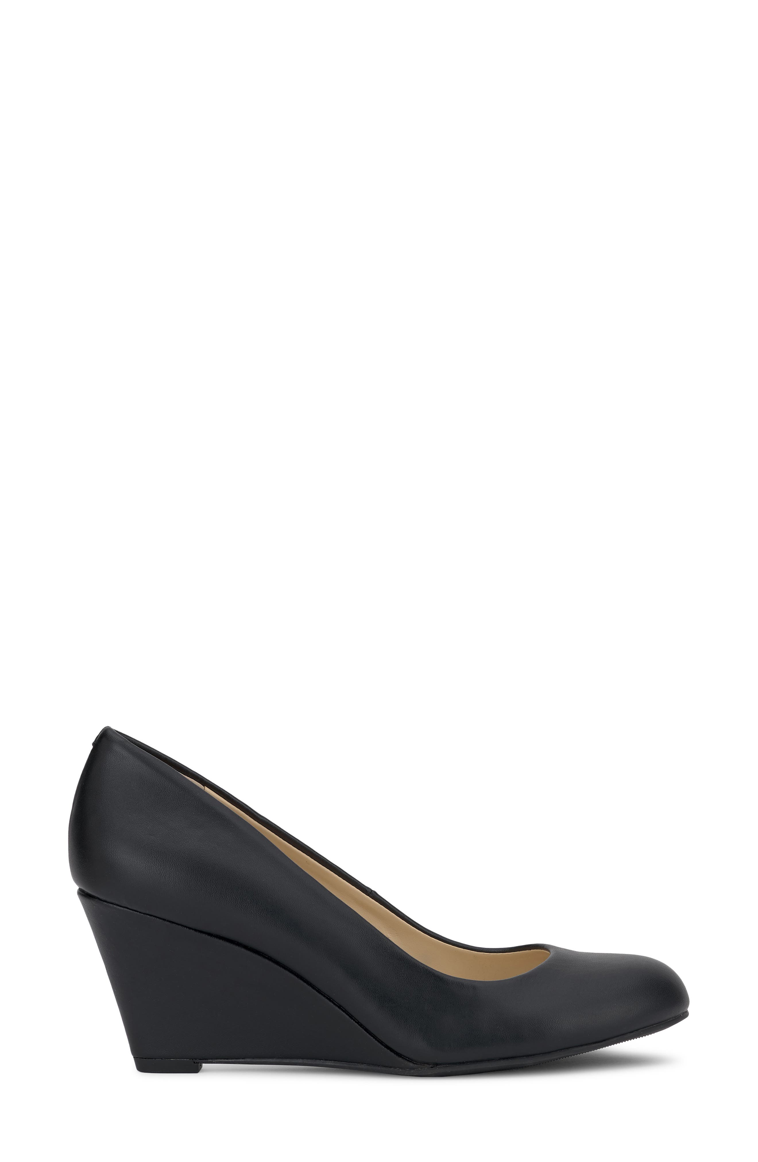 Jessica Simpson Sampson Wedge Pump, Alternate, color, Black