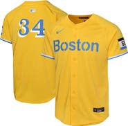 Nike Youth Nike David Ortiz Gold Boston Red Sox City Connect Limited Player Jersey