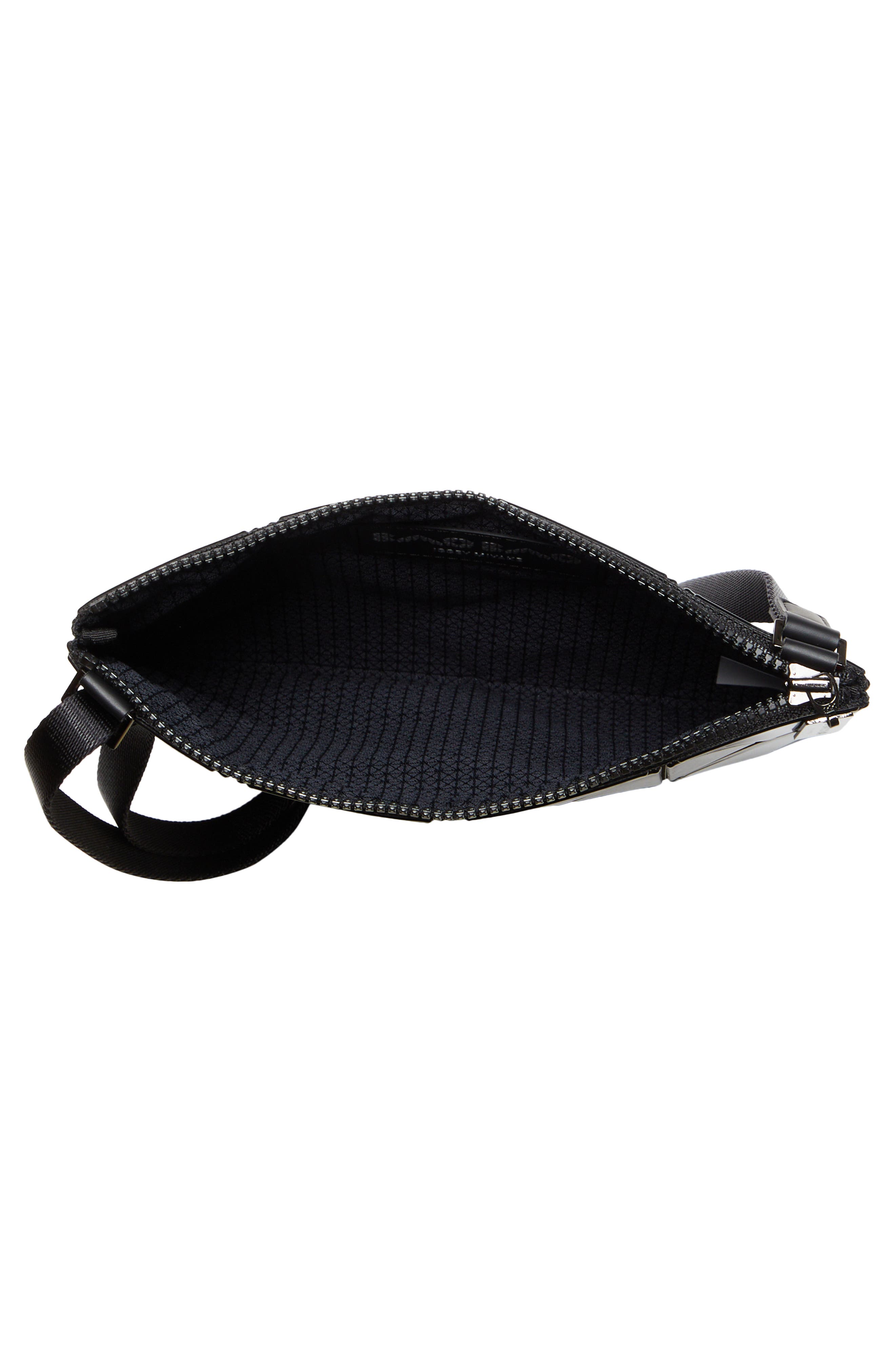 Bao Bao Issey Miyake Small Lucent Crossbody Bag, Alternate, color, Black