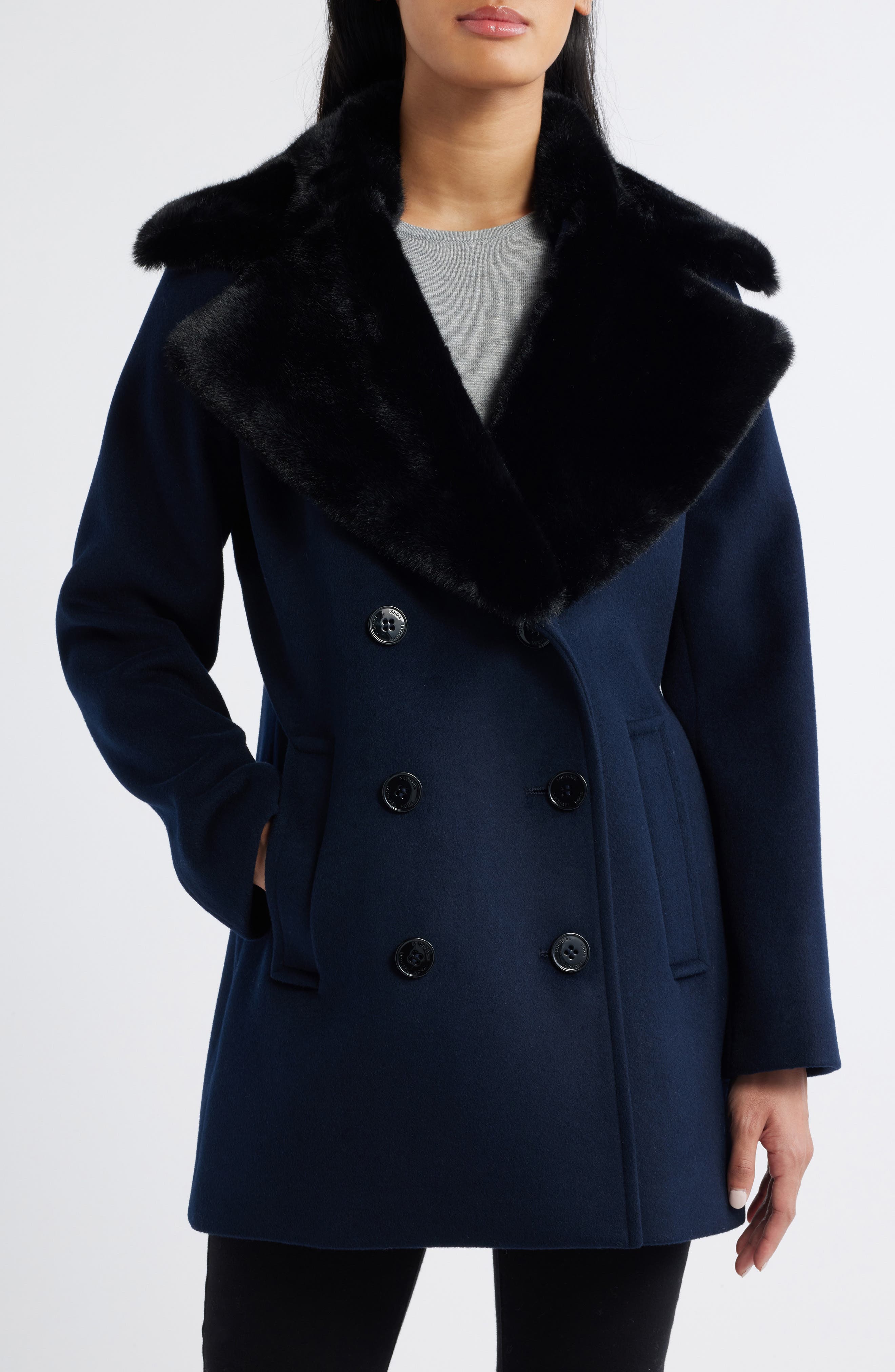 michael kors women's wool coat