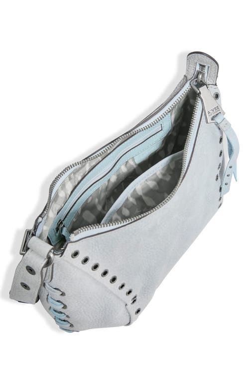 Aimee Kestenberg Austin Vibes Leather Studded Crossbody Bag In Arctic
