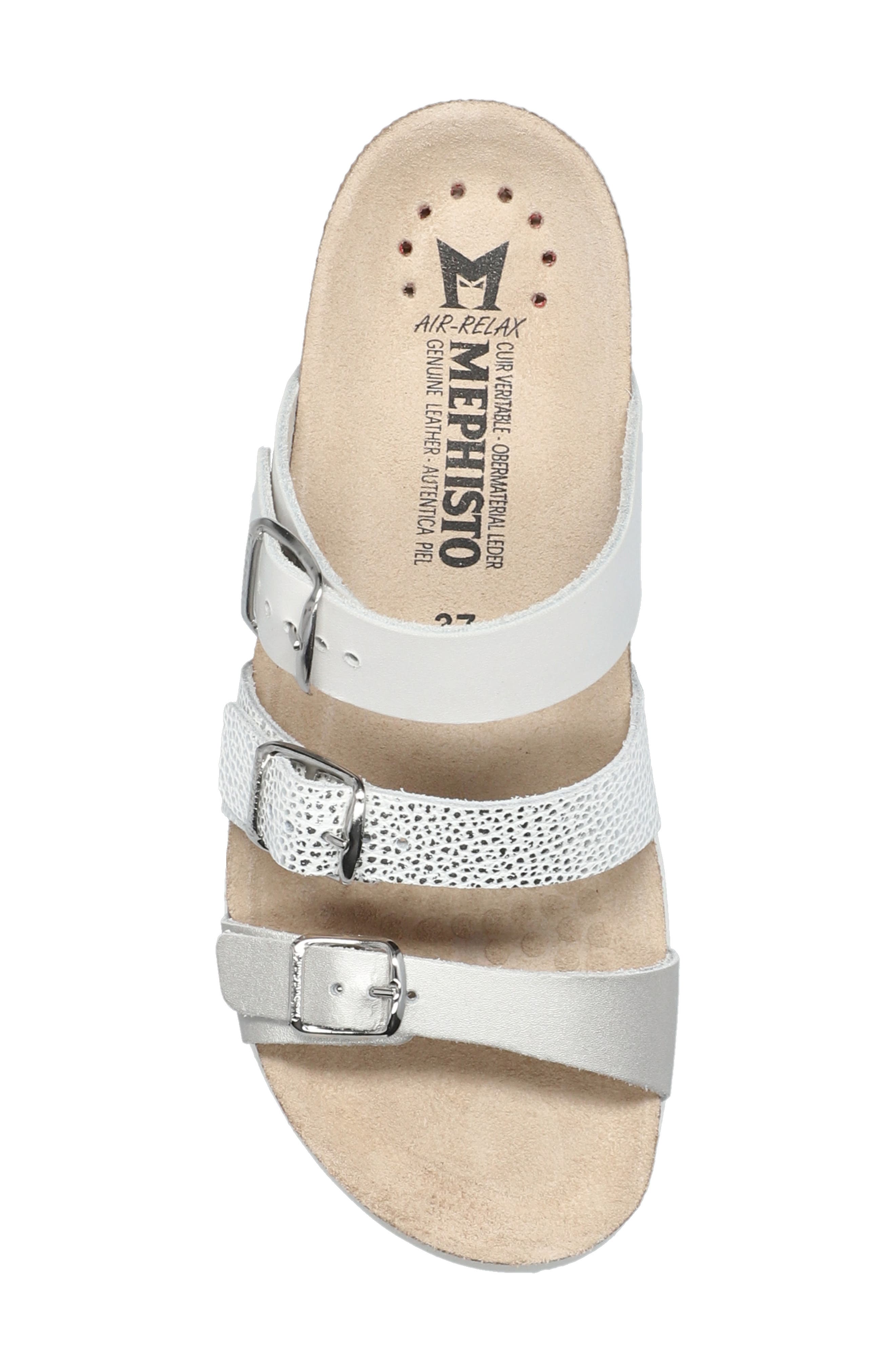 Hyacinta Sandal, Alternate, color, SILVER