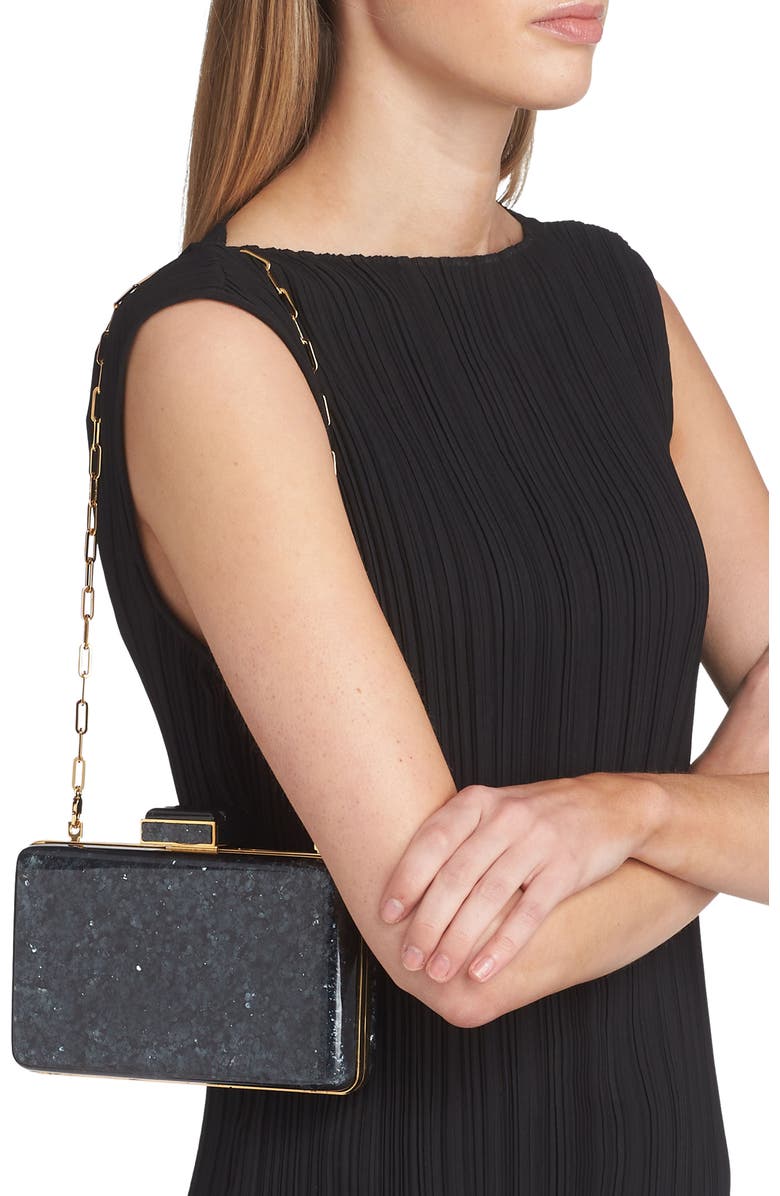 TOM FORD Glitter Clutch, Alternate, color,