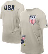 New Era Men's New Era Light Beige USMNT Logo Select T-Shirt